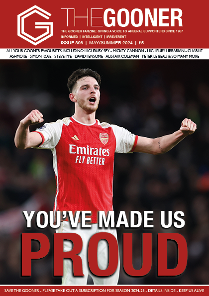 Gooner Issue 306 (UK - Shipping Included)